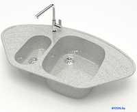 Кухонная мойка MARRBAXX 23/Q10 F023Q010 (светло-серый) - фото2