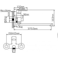 Смеситель Wisent WP22201 - фото2, картинка2 Смеситель Wisent WP22201 - фото2