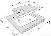 Варочная панель Krona Galileo 30 BL - фото2