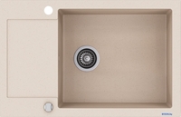 Кухонная мойка Kernau KGS H 6078 1B1D Sand - фото