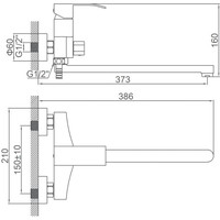 Смеситель Ledeme L72217 - фото2