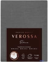 Постельное белье Нордтекс Verossa 200x220 780677 (сатин/graphite) - фото