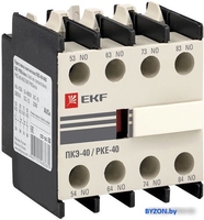 Приставка контактная EKF PROxima ПКЭ-40 4NO ctr-sc-26 - фото