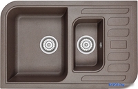 Кухонная мойка Granula 7803 (эспрессо) - фото