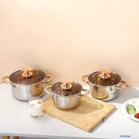 Набор кастрюль Kaisa Villa KV-1043 - фото2