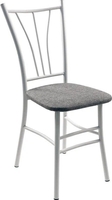 Стул ВВР Трилогия (серый/белый, рогожка) - фото