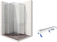 Душевой уголок Ambassador Set 11011102-ST8 - фото