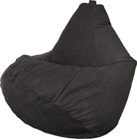 Кресло-мешок Flagman Груша Мега XXXL Г3.5-256 (Crown 19 Charcoal) - фото