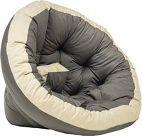 Кресло-мешок Mio Tesoro 4с0013тр (L, серый/бежевый) - фото