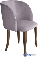 Стул с подлокотниками Sheffilton SHT-ST33/S122 (сиреневая орхидея/темный орех/черный муар) - фото