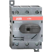 Выключатель нагрузки ABB OT63F3 63А 3P 3M 1SCA105332R1001 - фото, картинка Выключатель нагрузки ABB OT63F3 63А 3P 3M 1SCA105332R1001 - фото