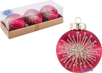 Елочная игрушка Волшебная страна SYQB-0124051 108509 (3шт) - фото2