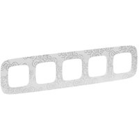 Рамка Legrand Valena Allure 754345 (нарцисс/хром) - фото