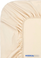 Постельное белье Sofi De MarkO Мармис 160х200х30 ПР-мс-160х200х30свб (светло-бежевый) - фото