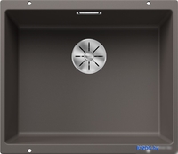 Кухонная мойка Blanco Subline 500-U 527353 (искусственный гранит, вулканический серый) - фото, картинка Кухонная мойка Blanco Subline 500-U 527353 (искусственный гранит, вулканический серый) - фото