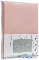 Постельное белье Sofi De MarkO Premium Mako 240х260 Пр-Пм-роз-240х260 (розовый) - фото2