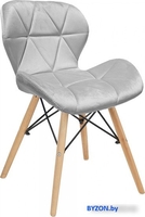 Стул Mio Tesoro Лацио SC-026 (светло-серый/дерево) - фото