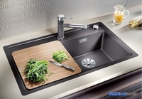 Кухонная мойка Blanco Zenar 45 S-F (правая, кофе) - фото2, картинка2 Кухонная мойка Blanco Zenar 45 S-F (правая, кофе) - фото2