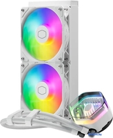 Система жидкостного охлаждения для процессора Cooler Master MasterLiquid 240 Atmos ARGB MLX-D24M-A25PZ-RW - фото