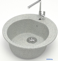 Кухонная мойка MARRBAXX Карельский камень 3/Q10 F003Q010 (светло-серый) - фото2
