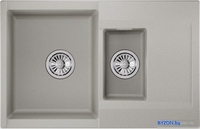 Кухонная мойка Granula ES-7808 (базальт) - фото2