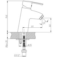 Смеситель Esko Leon LN26 - фото2, картинка2 Смеситель Esko Leon LN26 - фото2