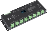 Декодер Arlight SMART-DMX-SUF (12-24V, 24x5A, XLR3, RJ45) 033769 - фото