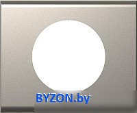 Рамка Legrand Celiane 69111 (никель велюр) - фото