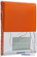 Постельное белье Sofi De MarkO Premium Mako 180х230 Пр-Пм-ор-180х230 (оранжевый) - фото2