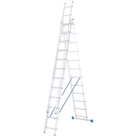 Лестница-трансформер Stairs AL312 (3x12 ступеней) - фото