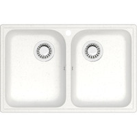 Кухонная мойка Berge BR-7322 (белый) - фото