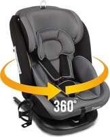 Детское автокресло Zlatek Cruiser Isofix Lux KRES3951 (серый/черный) - фото2