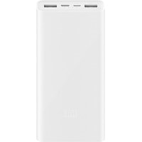 Портативное зарядное устройство Xiaomi Mi Power Bank 3 PLM18ZM USB-C 20000mAh (белый) - фото