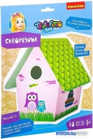 Набор для создания поделок/игрушек Bondibon Скворечник. Творчество с Луки ВВ2618 - фото