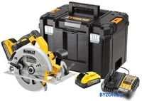 Дисковая (циркулярная) пила DeWalt DCS570H2T (с 2-мя АКБ, кейс) - фото