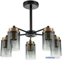 Люстра средней высоты Escada 2118/5P (Black/Brass) - фото2