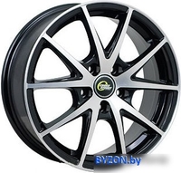 Литые диски Cross Street CR-17 15x6" 5x114.3мм DIA 66.1мм ET 43мм BKF - фото