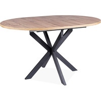 Кухонный стол Signal Gaston GASTONDAC100 (дуб артизан/черный) - фото