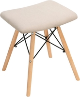 Табурет Woodville Ben (бежевый) - фото