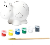 Набор для рисования Bondibon Копилка-подарок. Коровка/ ВВ0979 - фото2