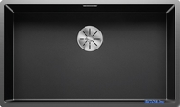 Кухонная мойка Blanco Claron 700-IF Dark Steel 527837 - фото