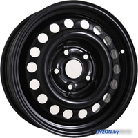 Штампованные диски TREBL X40934 16x6" 5x100мм DIA 57.1мм ET 45мм Black - фото