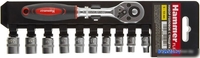 Набор торцевых головок Hammer 601-055 (11 предметов) - фото