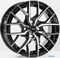 Литые диски Megami MGM-12 14x5.5" 5x100мм DIA 57.1мм ET 35мм BKF - фото