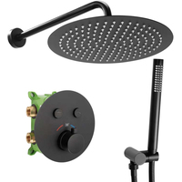Душевая система Rea Miler Black matt P6713 - фото