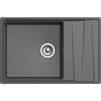 Кухонная мойка GranFest GF-LV-760L (графит) - фото2