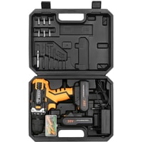 Дрель-шуруповерт Deko DKCD20FU-Li SET 63 063-4093 (с 2-мя АКБ, кейс, набор оснастки) - фото2