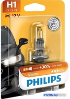 Галогенная лампа Philips H1 Vision 1шт - фото