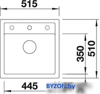 Кухонная мойка Blanco Dalago 5 (жемчужный) [520544] - фото2