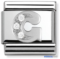 Звено для браслета NominatioN Буква G 030101/07 - фото, картинка Звено для браслета NominatioN Буква G 030101/07 - фото